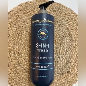Tommy Bahama Men's Wash 3-in-1 Hair Face Body-AMBER & CEDARWOOD-XL 32oz